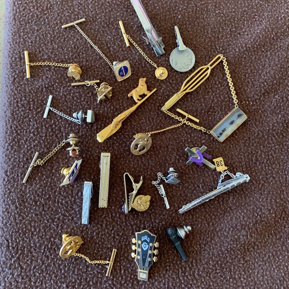 Vintage Tie Clasp Collection